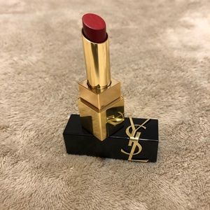 YSL Yves Saint Laurent The Bold High Pigment Lipstick in Revenged Red4 Used Once